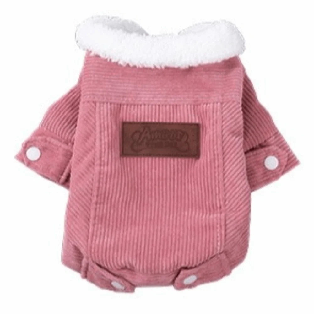 Windproof Winter Dog Jacket – Warm Vest Coat for Small Dogs