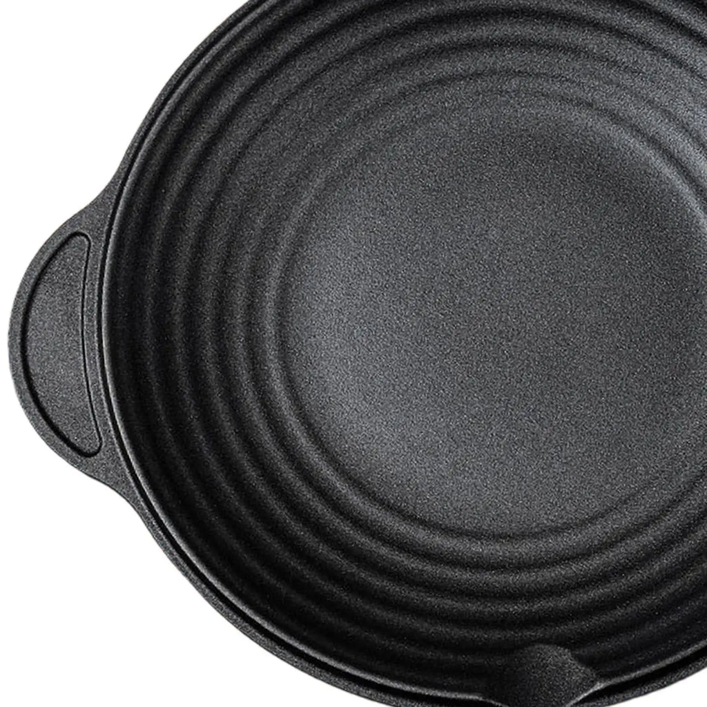 Kesoto Nonstick BBQ Grill Pan – Portable Cast Aluminum Griddle