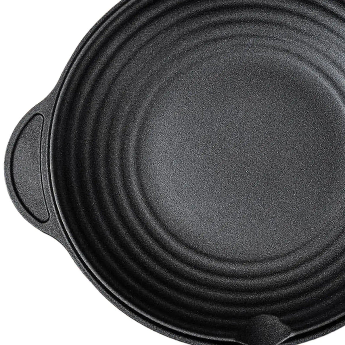 Kesoto Nonstick BBQ Grill Pan – Portable Cast Aluminum Griddle