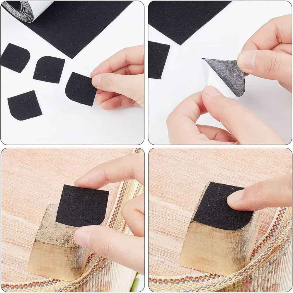 Self-Adhesive Felt Fabric Roll 15.7"x78.7" – Peel & Stick