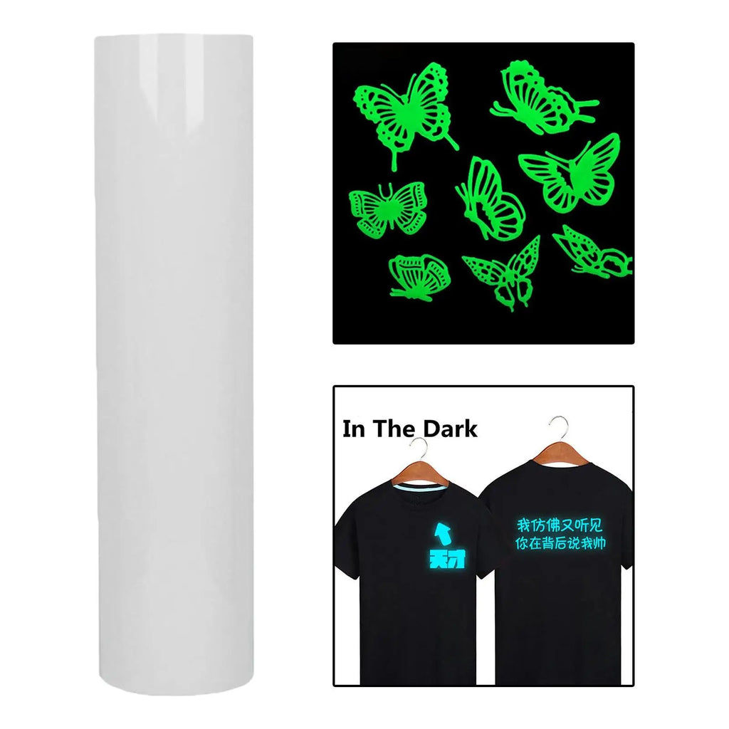 Glow in the Dark Heat Transfer Vinyl HTV Roll – Iron-On DIY