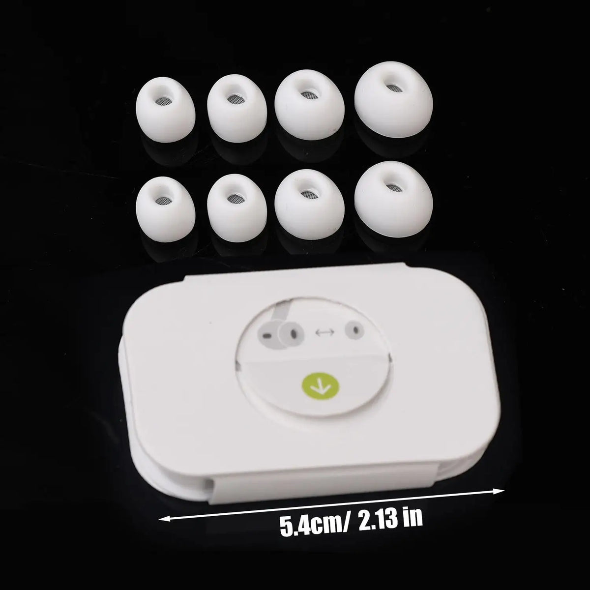 Silicone Ear Tips for AirPods Pro 3 – XS S M L 4-Size Set
