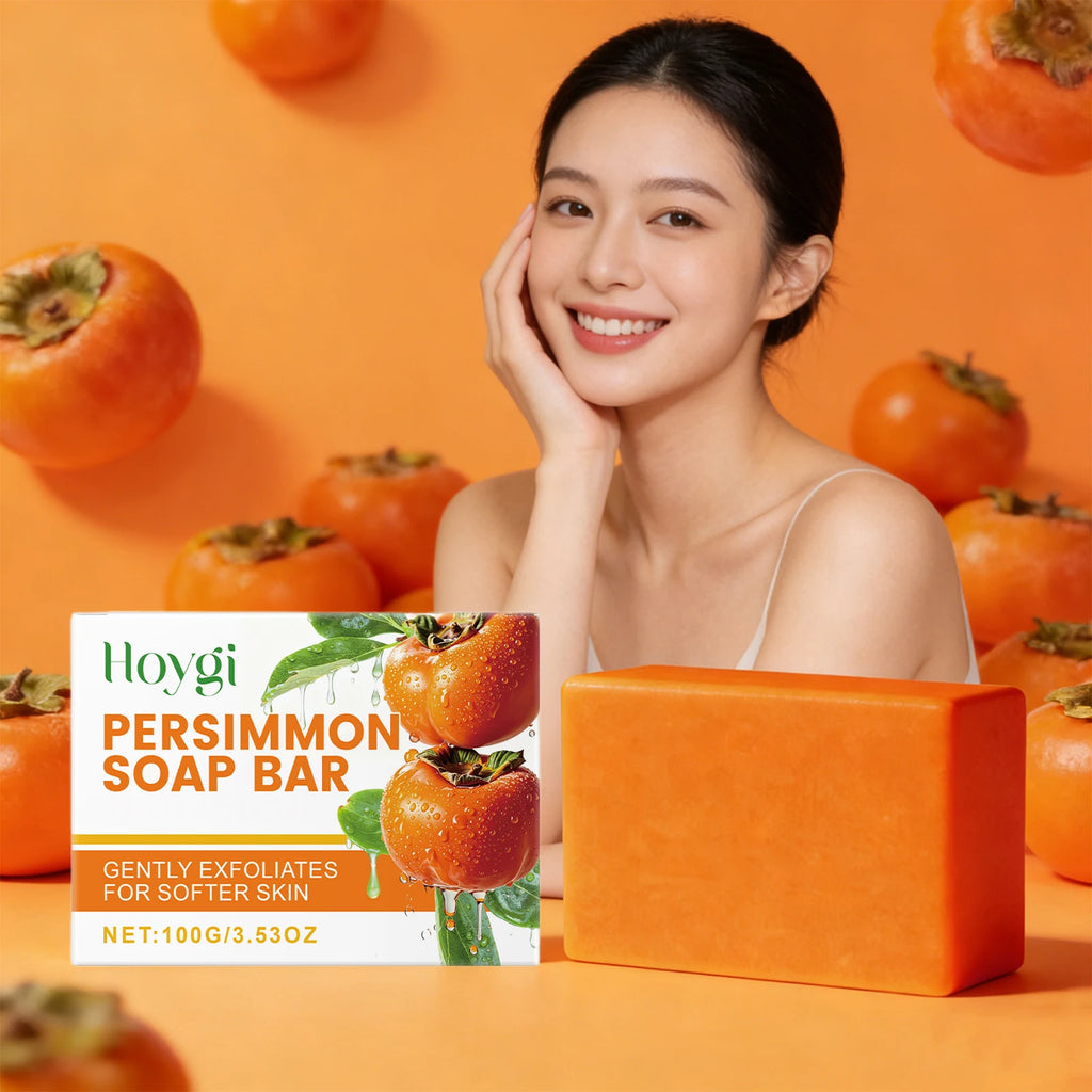Hoygi Persimmon Soap Bar – Moisturizing & Cleansing 100g