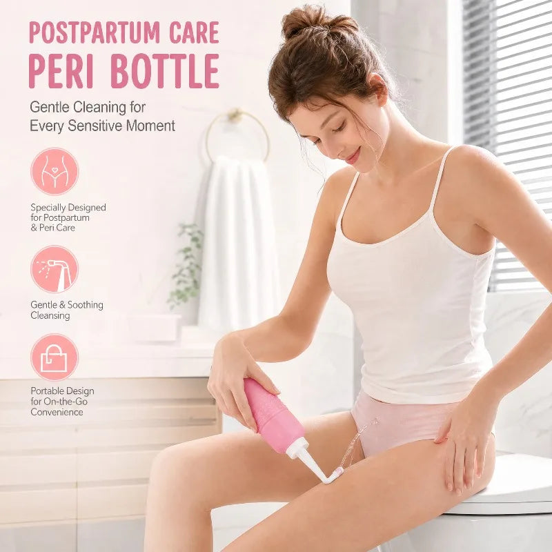 Portable Peri Bottle 500ml – Postpartum Feminine Care
