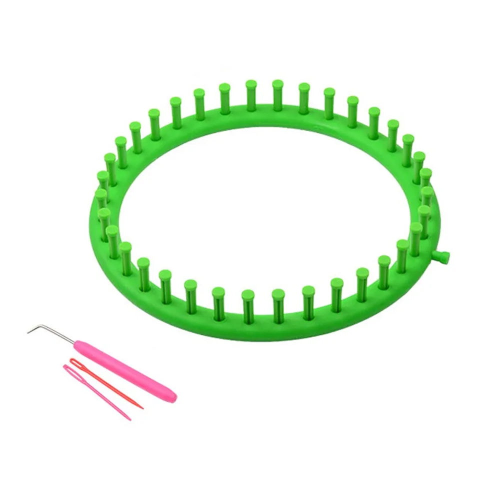 Round Knitting Loom Set – DIY Hats, Scarves & Shawls (4 Sizes)