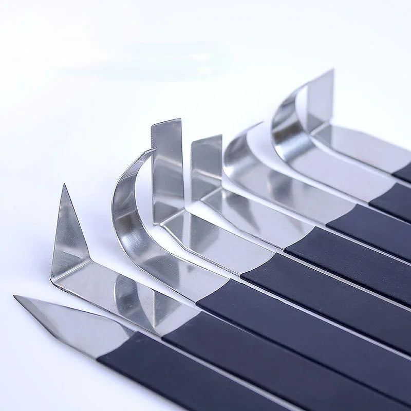 Stainless Steel Clay Sculpting & Carving Tool Set – 4 or 8 Pcs