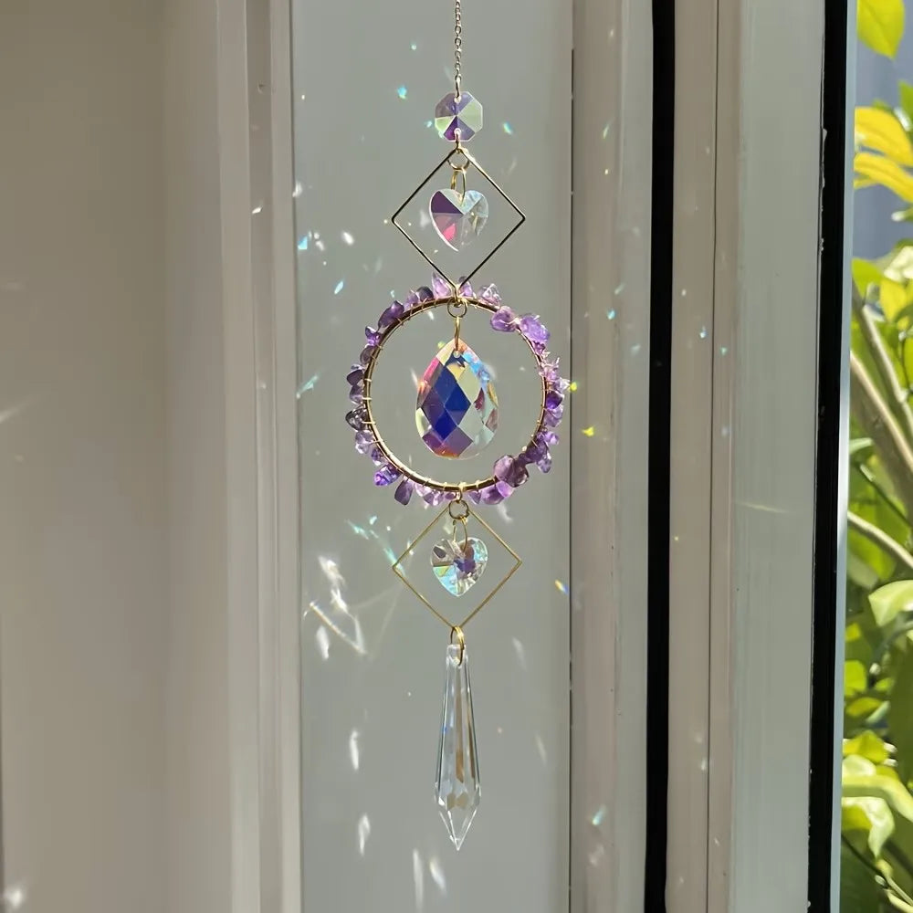 Rainbow Crystal Suncatcher Prism Window Hanging Ornament