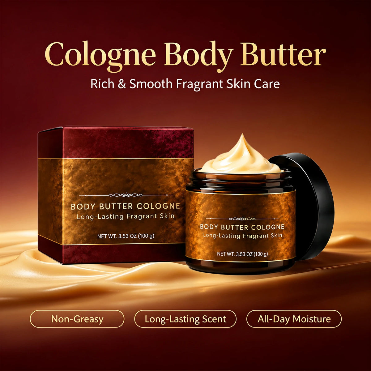 Cologne Scented Body Lotion – Hydrating Body Cream for All