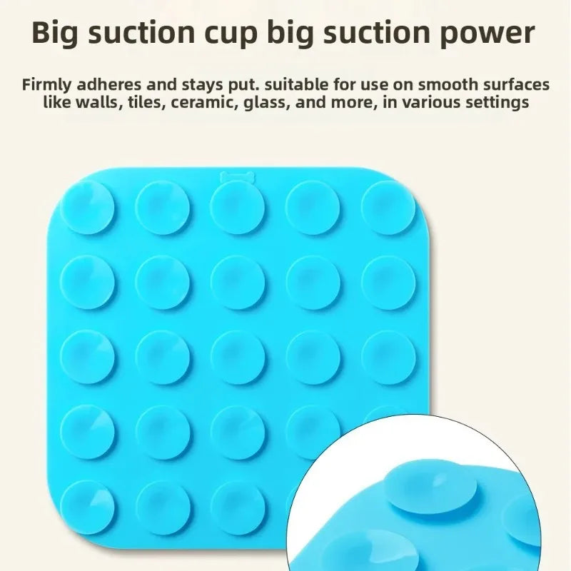 Silicone Lick Mat for Dogs & Cats – Slow Feeder Suction Cup