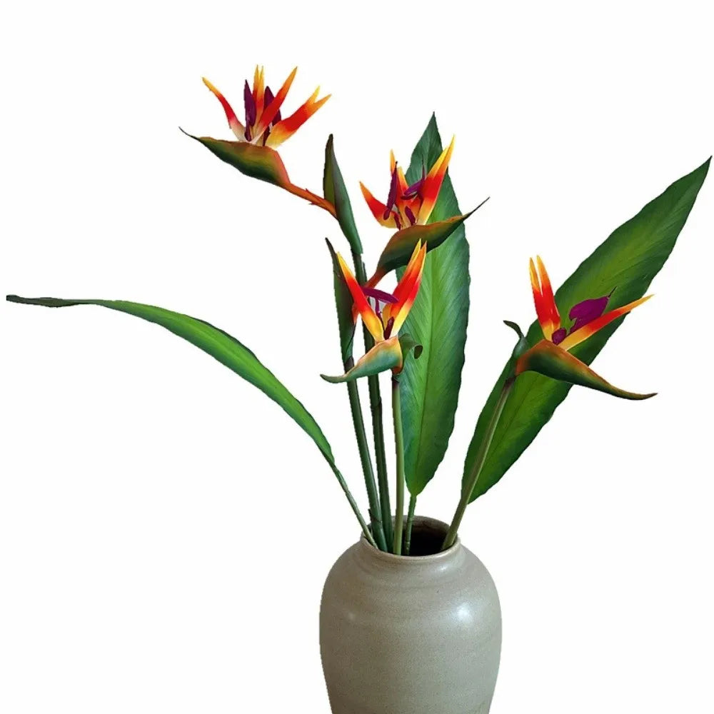 Long Stem Artificial Bird of Paradise Faux Plant | 62–94cm