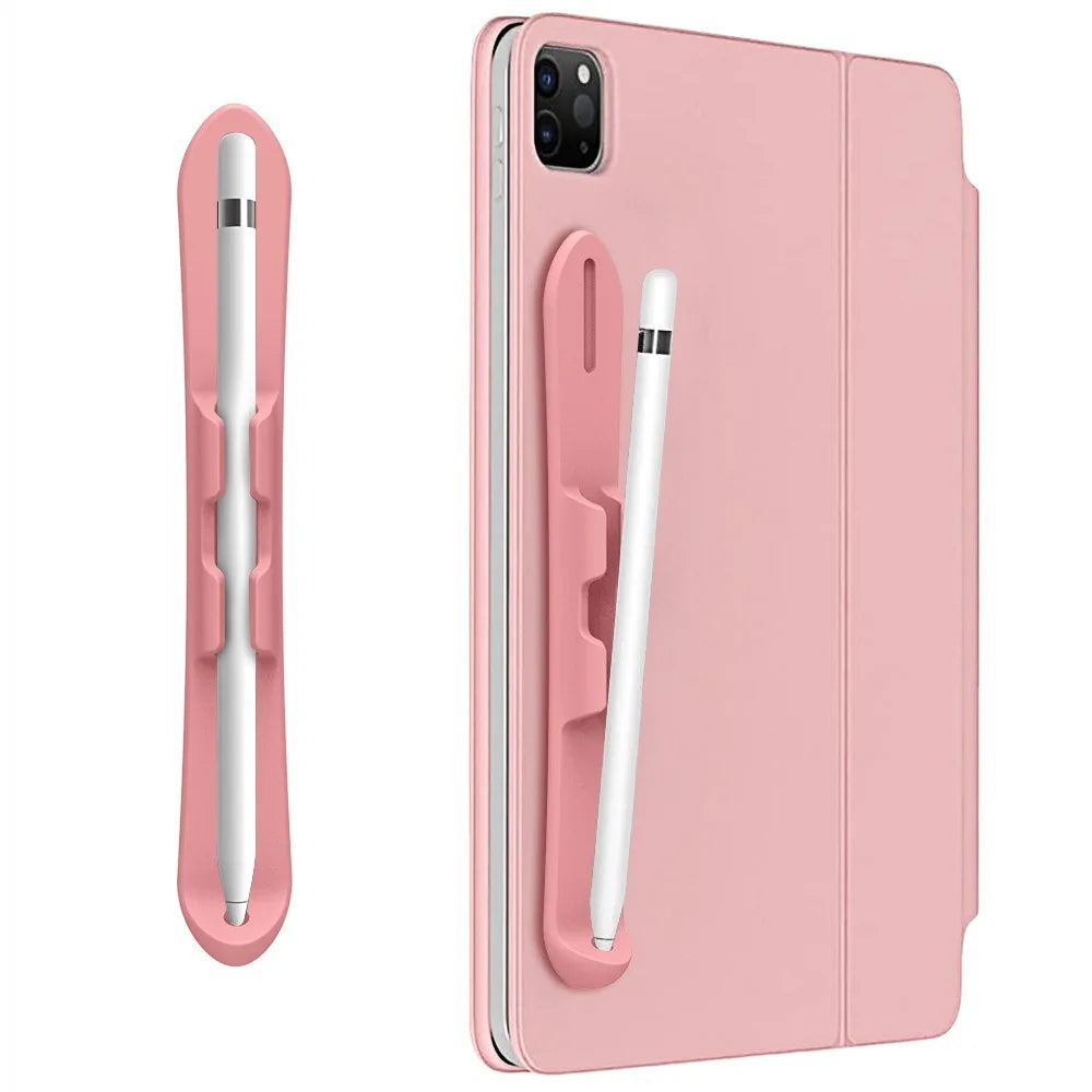 Silicone Self-Adhesive Stylus Pen Holder Clip for Tablets