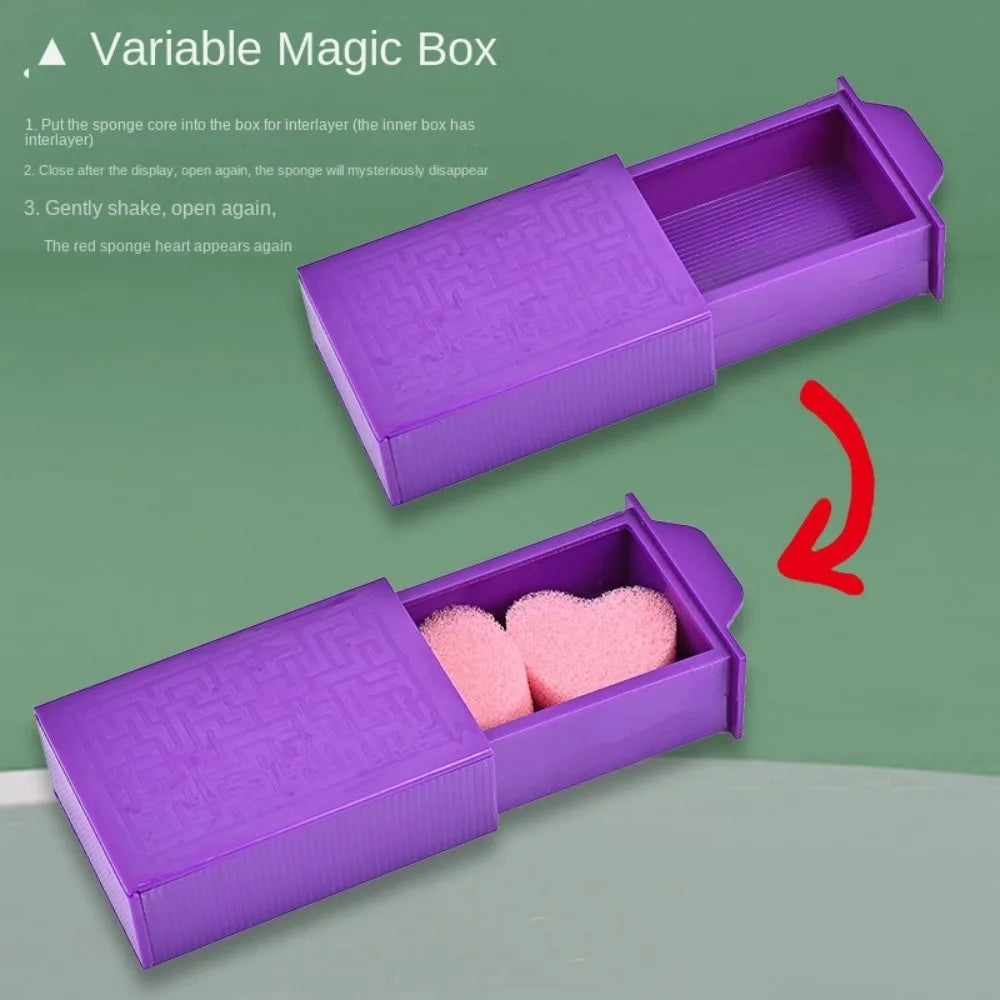Magic Disappearing Box Trick Kit for Kids & Teens