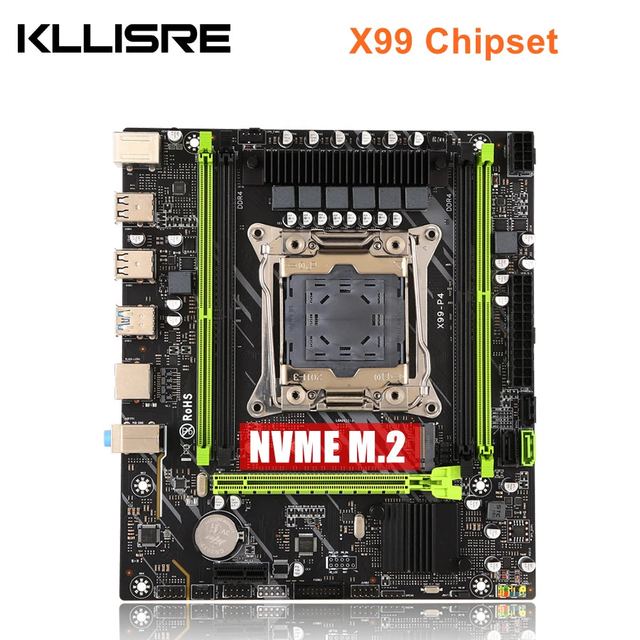 Kllisre X99 Combo: Xeon E5-2680 V4 CPU + 32GB DDR4 ECC RAM