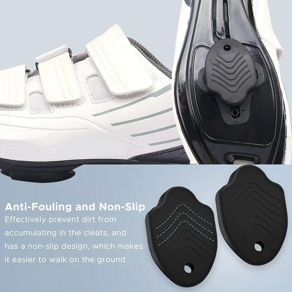SPD Bike Cleat Covers 2Pcs – Anti-Slip Wear-Resistant Protection