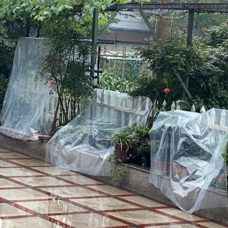 Waterproof Transparent PE Tarpaulin – Garden & Camping Tarp