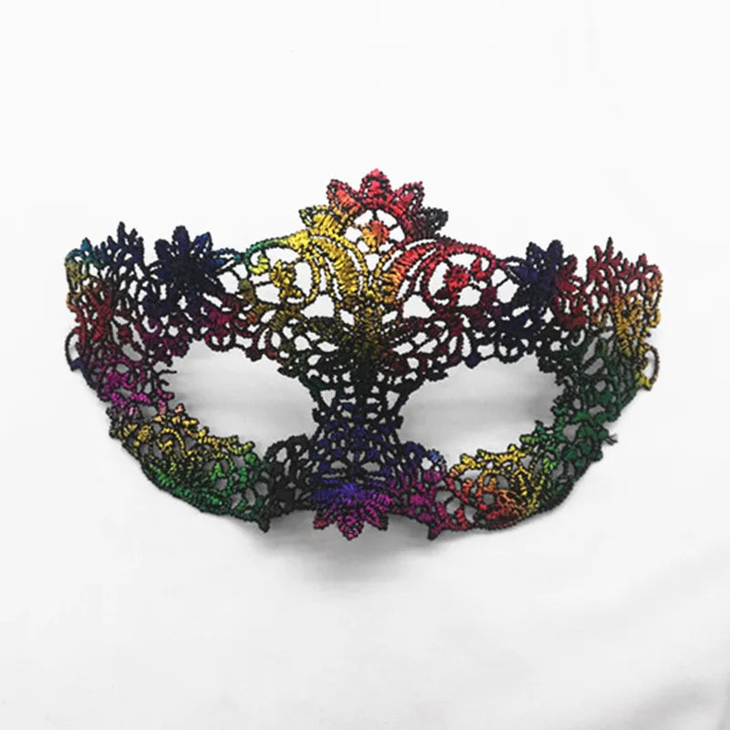 Elegant Venetian Lace Eye Mask – Masquerade & Carnival