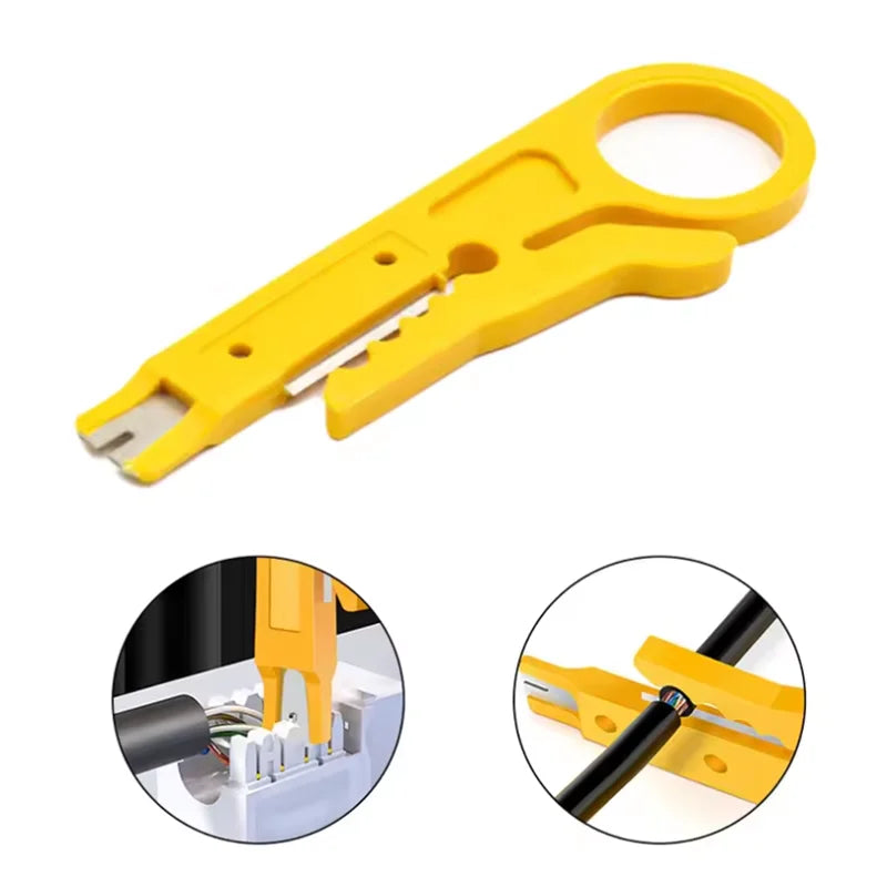 Mini Wire Stripper & Punch Down Tool Blade | Network Cable