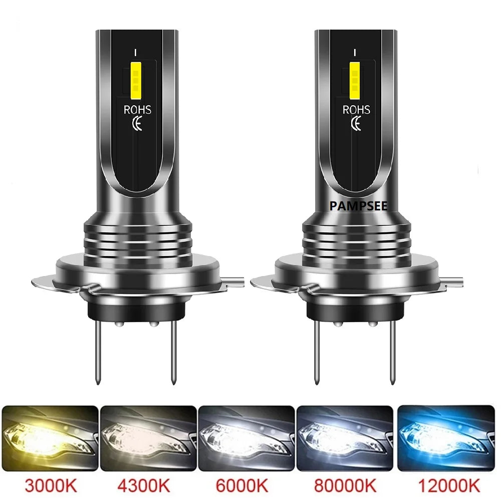 Pampsee LED Headlight Bulbs H4 H7 H11 9005 9006 | 16000LM