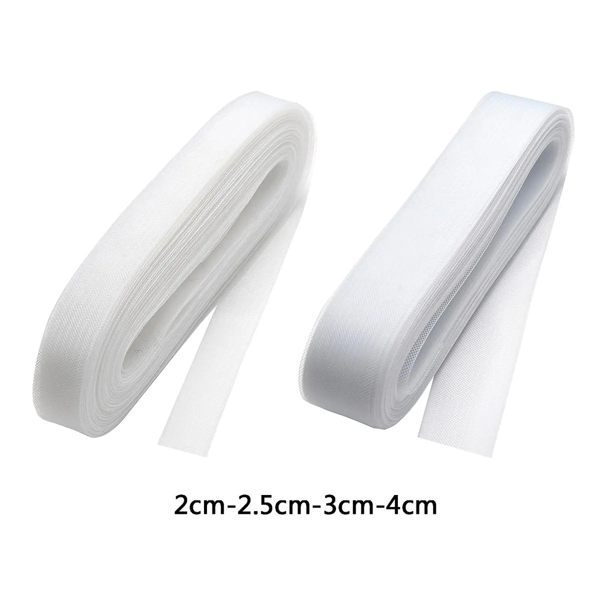 White Horsehair Braid Trim 50 Yards – Crinoline Ribbon for Sewing
