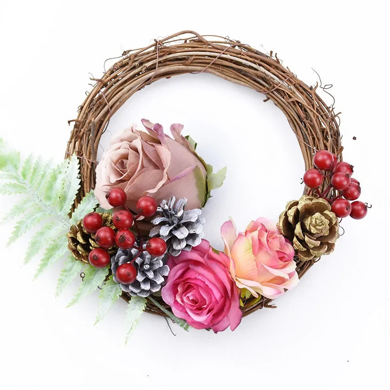 Rattan Ring Wreath Frame 10/15/20cm – DIY Floral Home Decor