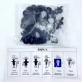 100/50PCS Auto Fastener Clips Kit – Car Trim & Bumper Pins