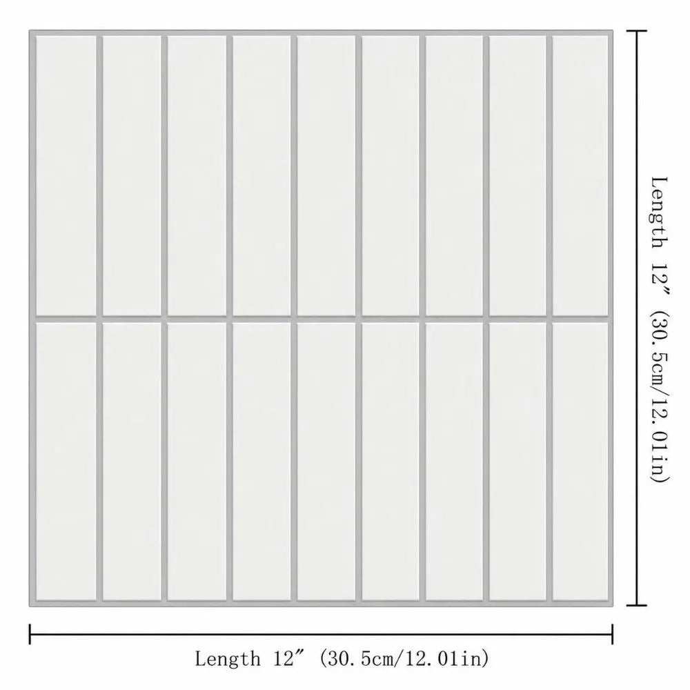 Self-Adhesive PVC Tile Stickers – Waterproof Vinyl Wall Decal