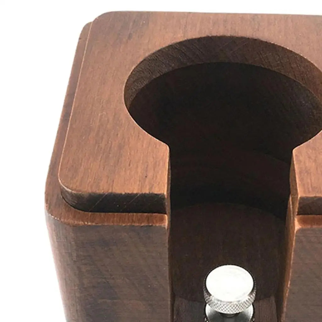 Wooden Espresso Tamper Holder Stand – 51–58mm | Kesoto