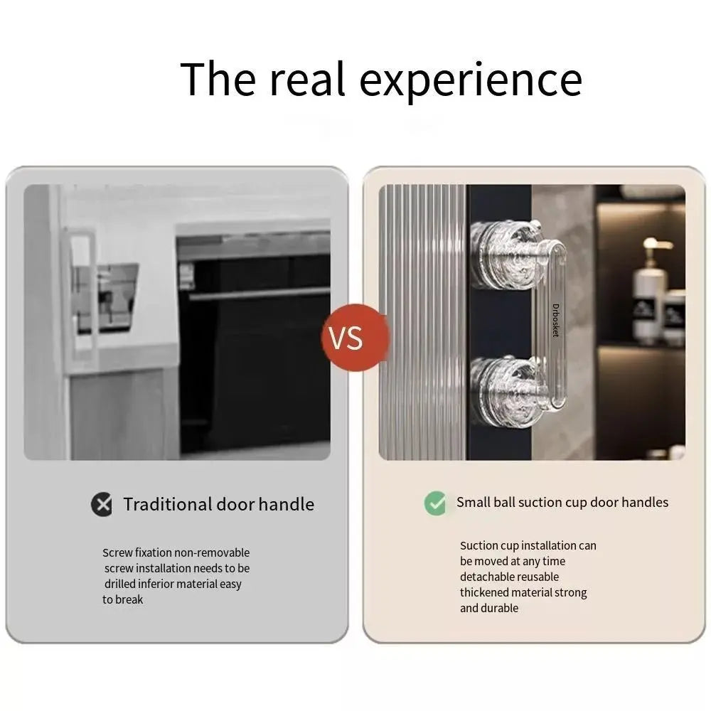 Suction Cup Door Handle – Waterproof Anti-Slip & Removable