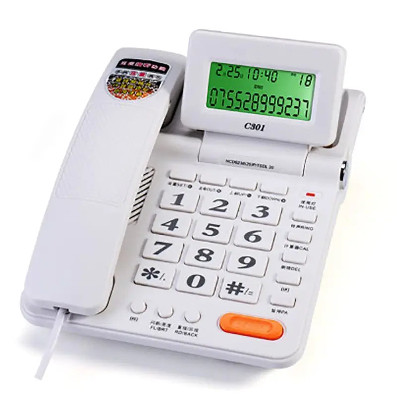 Big Button Corded Telephone – Caller ID & Backlit Display