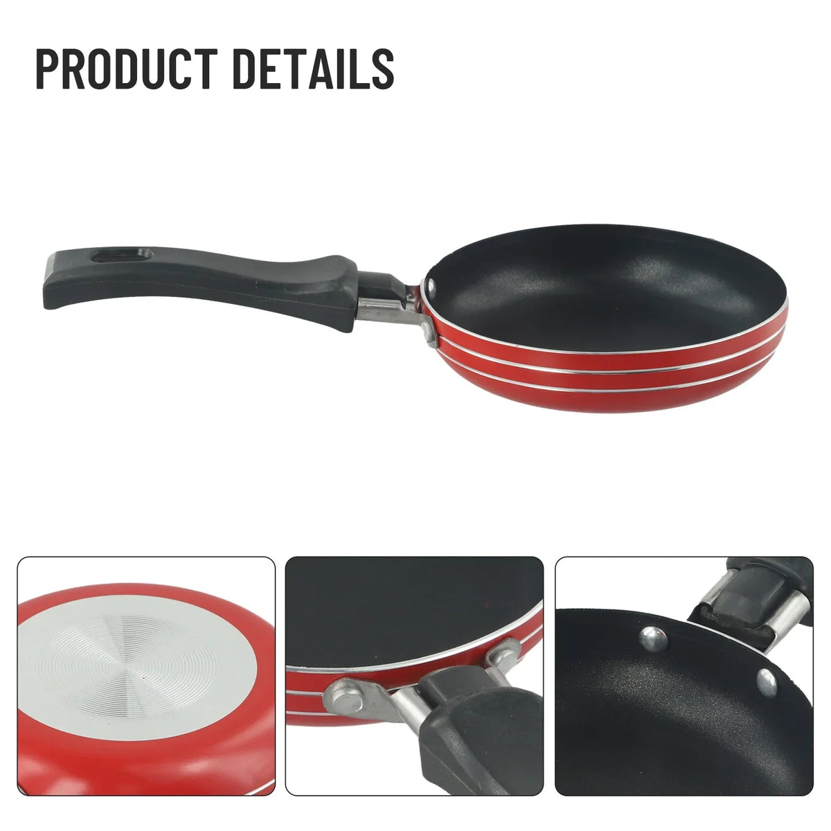 Mini Non-Stick Frying Pan 12cm 14cm 16cm – Steel Frypan