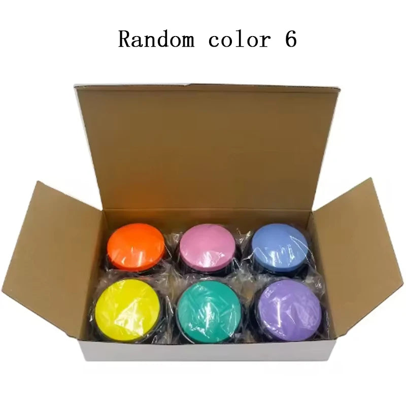 Dog Communication Voice Recording Buttons – 30s Pet Training Buzzer