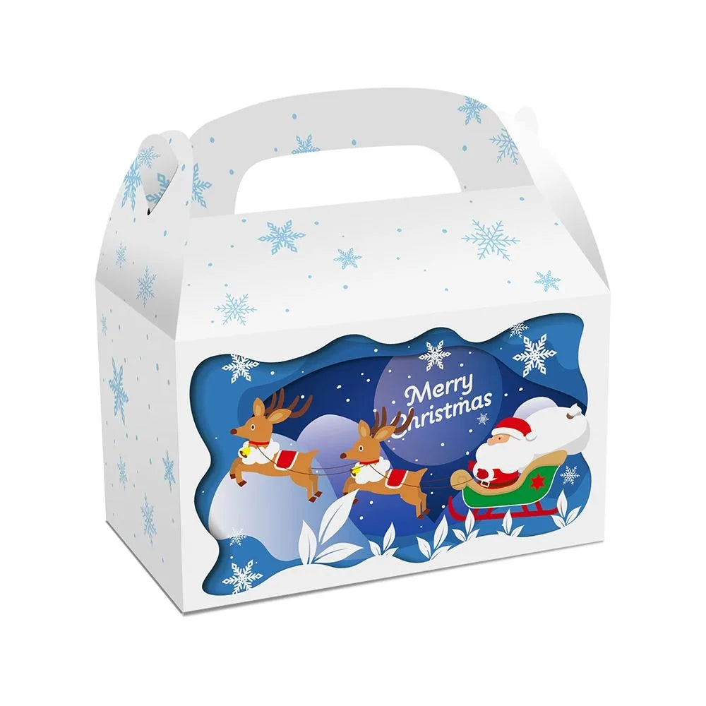 12-Pack Christmas Gift Boxes – Festive Cardboard Packaging