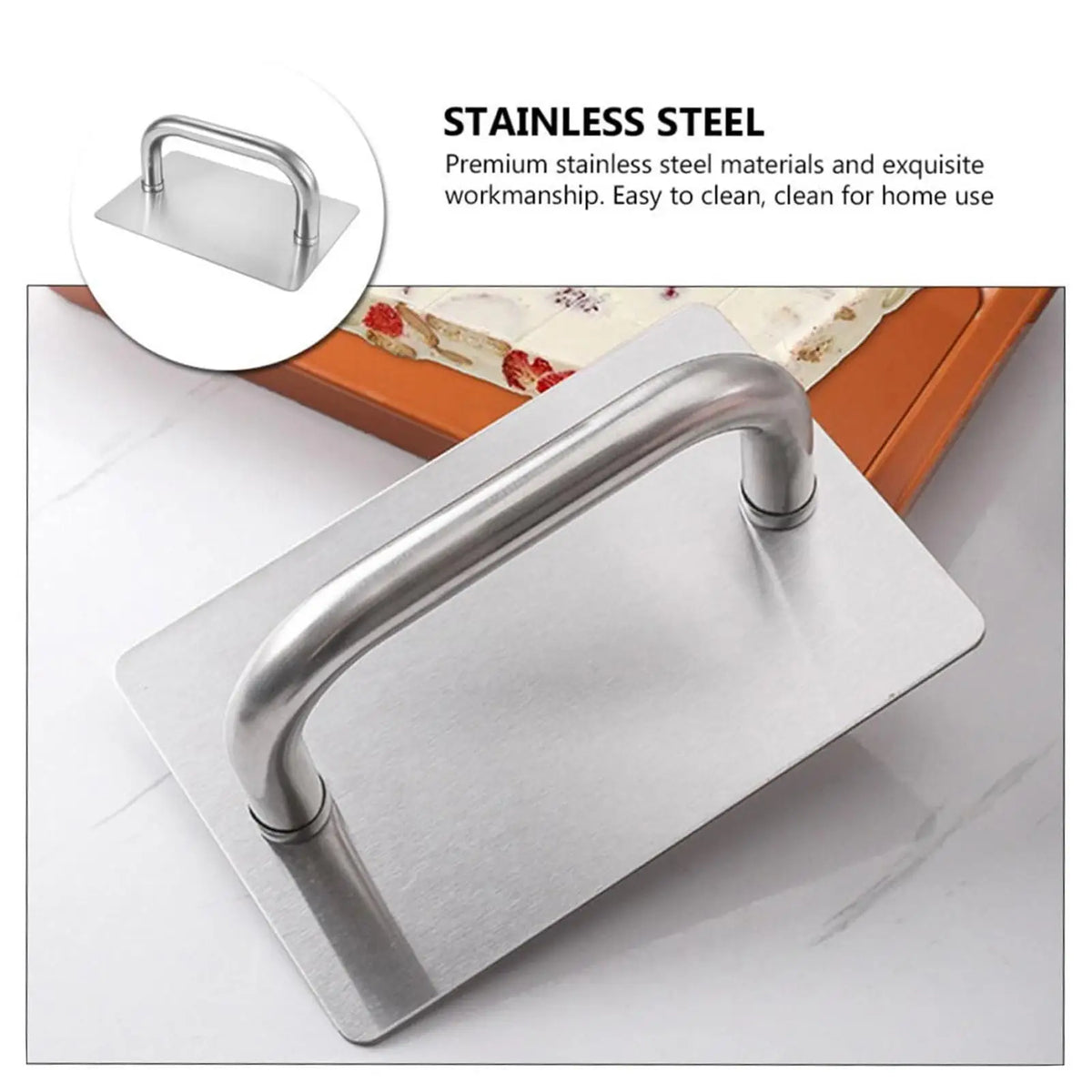 Stainless Steel Fondant Smoother & Nougat Pressing Tool
