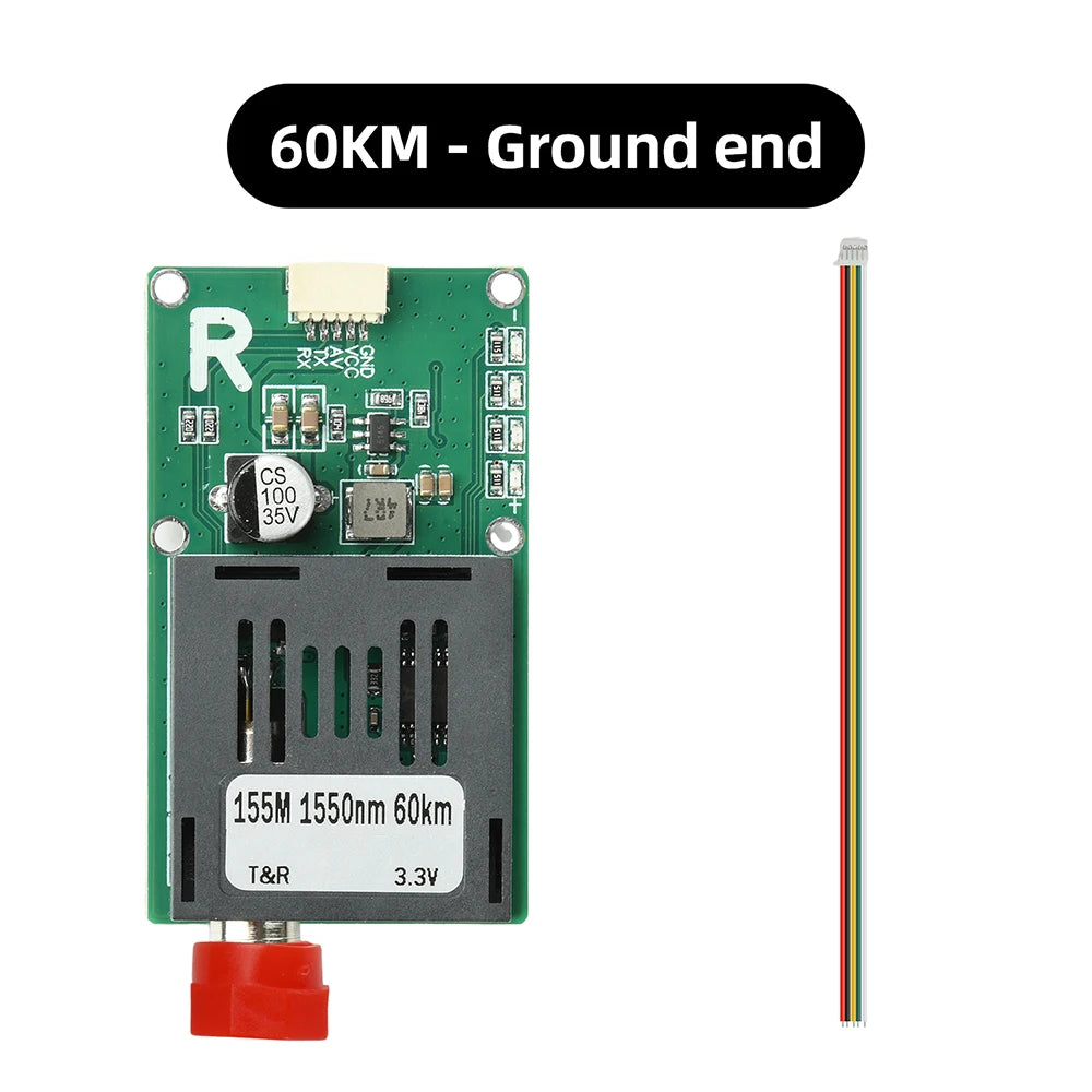 TTL Fibre Optic Transceiver Module for Drones – 20/40/60 km