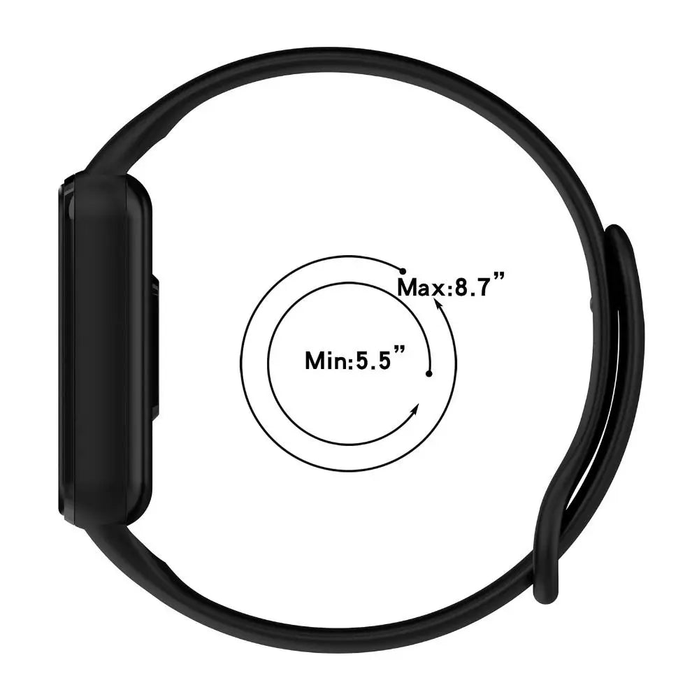 Silicone Replacement Strap for Amazfit Band 7 – Sport