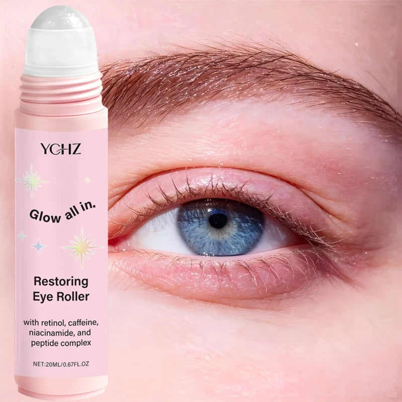 Caffeine Eye Roll-On Serum | Ceramide & Retinol | 20ml