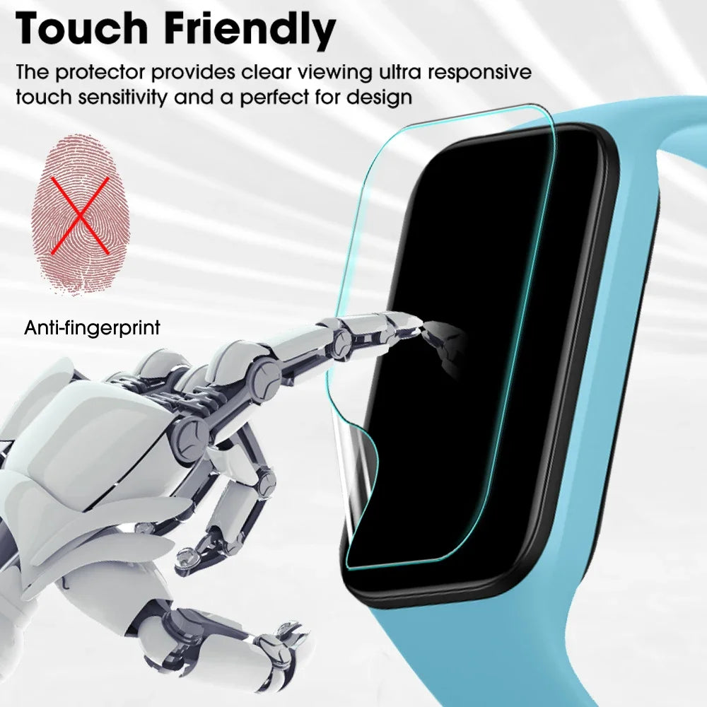 Hydrogel Screen Protector for Xiaomi Mi Band 9 Active – 3-Pack