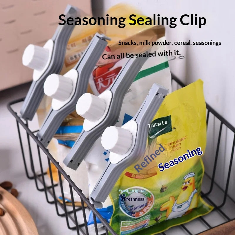 Food Sealing Clips with Pour Spout – 3/5-Pack Bag Clips