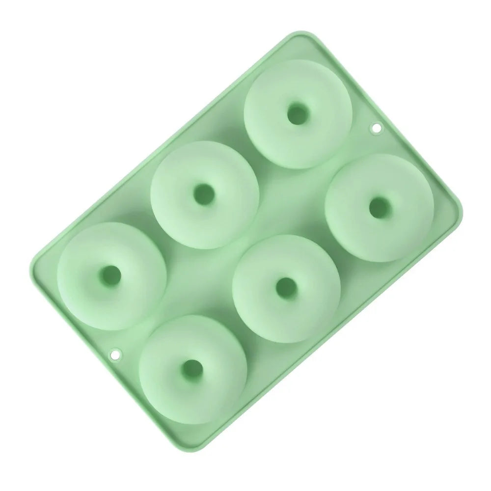 Silicone Donut Mold – 6-Cavity Non-Stick BPA-Free Baking Pan