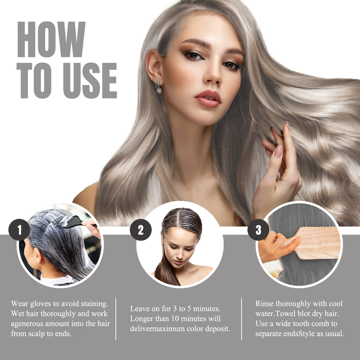 Silver Color Fixing Cleansing Shampoo – Unisex | aoao