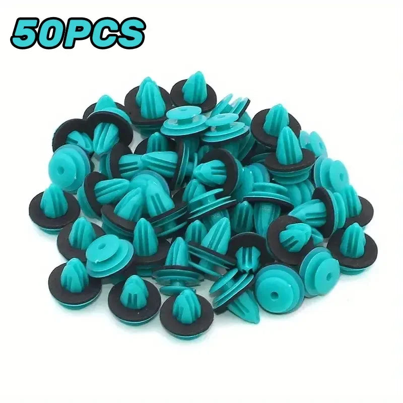Push Rivet Clips for Car Door Panel & Bumper Trim – 10/300PCS