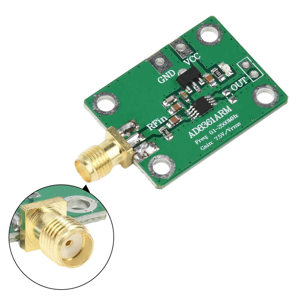 AD8361 RF Power Meter Module 0.1–2.5GHz AM Amplitude Detector
