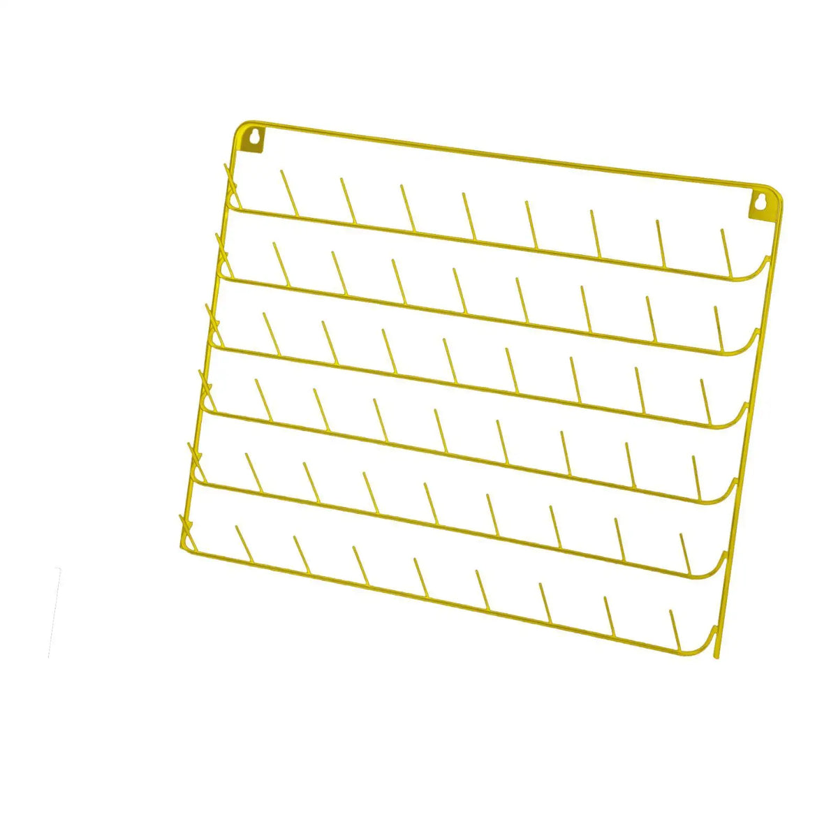 Wall Mounted Thread Spool Rack – 54-Spool Iron Organizer
