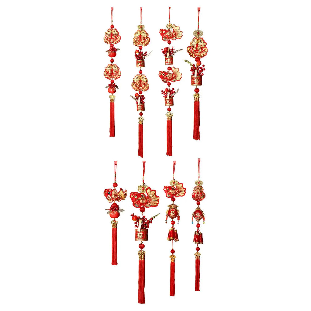 Chinese New Year 2026 Horse Lunar Hanging Ornament Decor