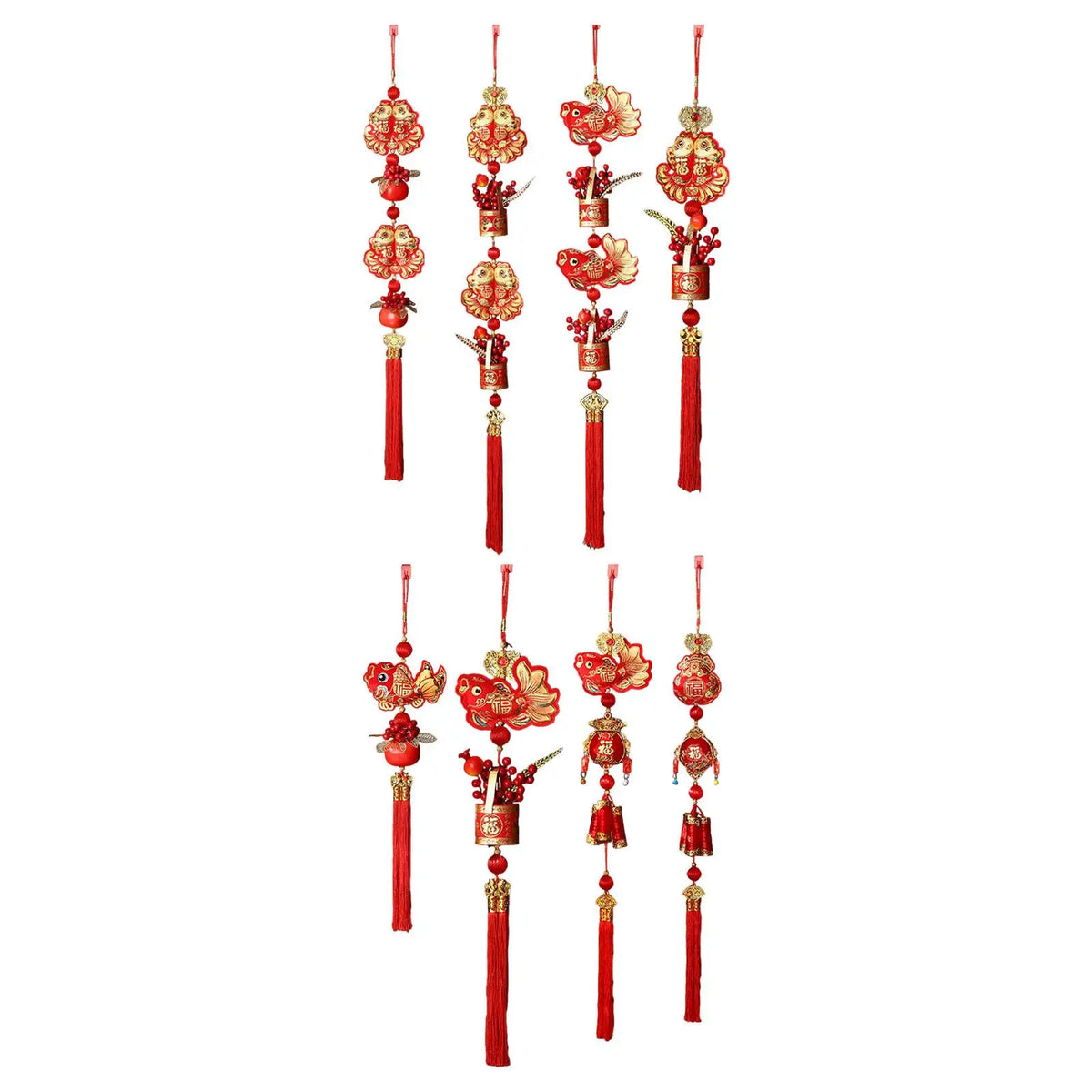 Chinese New Year 2026 Horse Lunar Hanging Ornament Decor