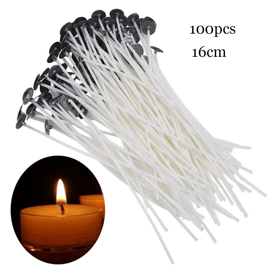Pure Cotton Candle Wicks | Smokeless DIY Candle Making