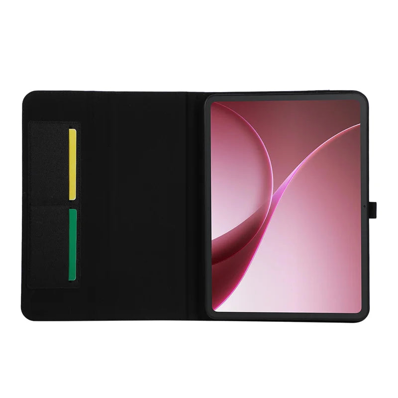 OnePlus Pad Go 2 Case 12.1" Soft Fabric Flip Stand Cover