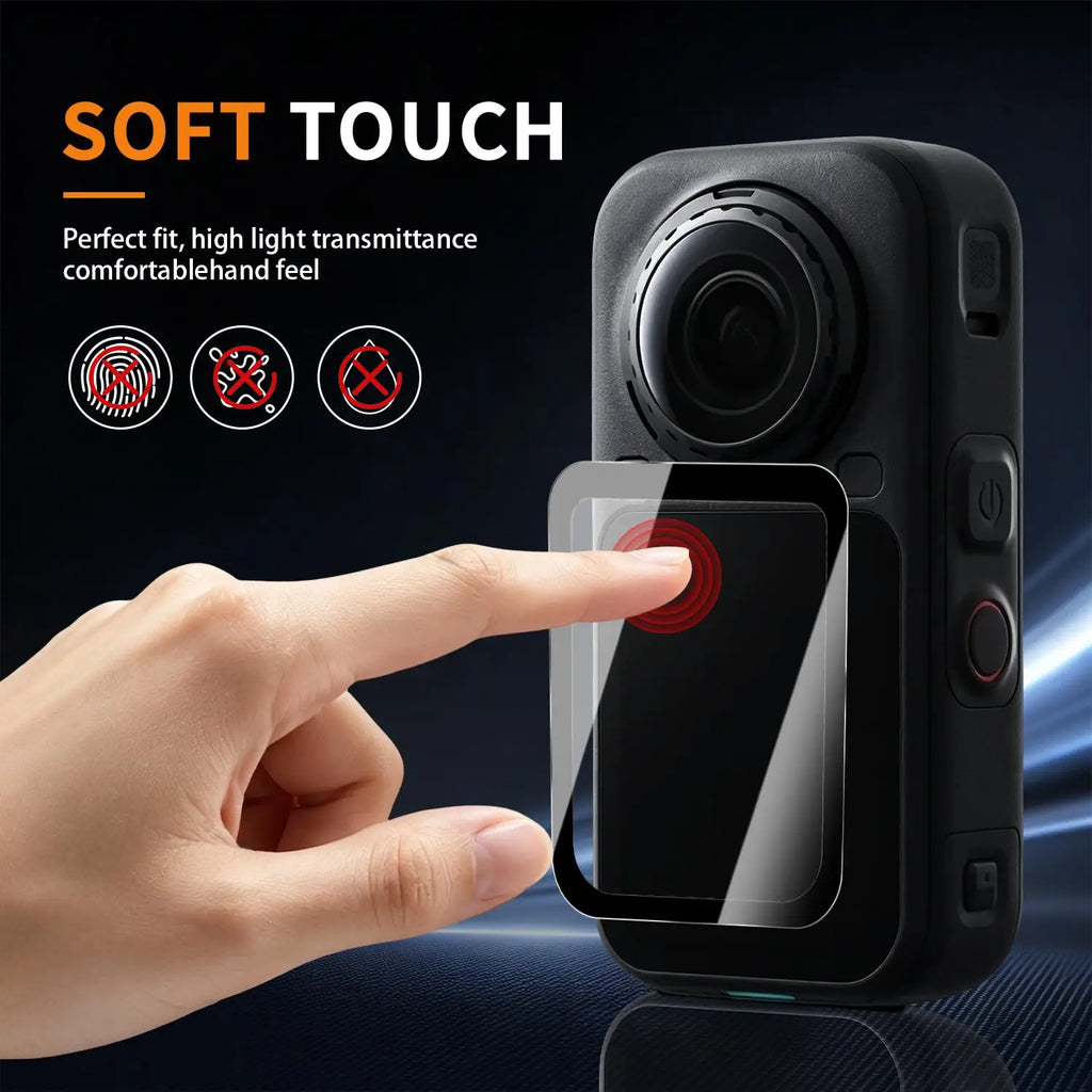 Tempered Glass Screen Protector for Insta360 X6 Camera