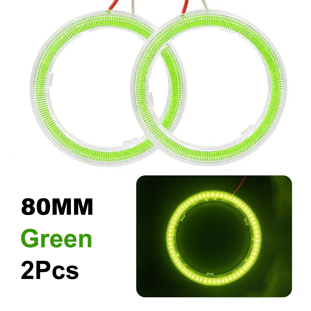 LED Devil Eyes DRL Module – Projector Lens Retrofit, 6 Colors