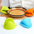Silicone Heat-Resistant Oven Mitt Clip | Non-Slip Pot Holder